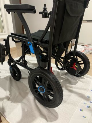 Silla ruedas eléctrica pegable
