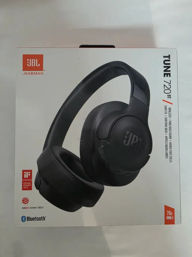 Auriculares inalámbricos JBL Tune 720BT Negros