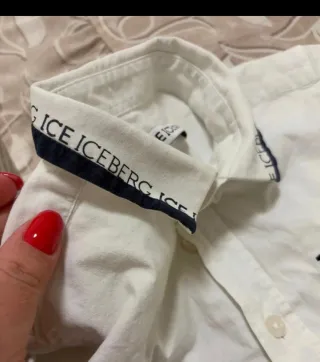 Camicia ICEBERG bimbo bianca
