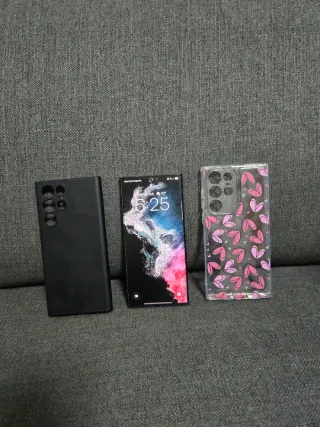 Samsung Galaxy S22 Ultra + 2 Carcasas