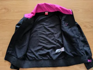 Chándal Puma Talla S Negro y Rosa