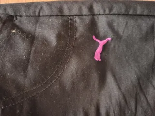 Chándal Puma Talla S Negro y Rosa