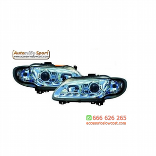 FAROS LUZ DIURNA LED   MEGANE (96-99) CRISTAL CLA