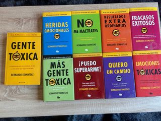 Lote 9 libros autoayuda . Gente Toxica .Psicologia