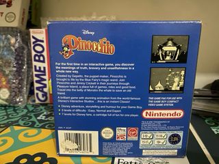 Pinocchio Game Boy Nintendo