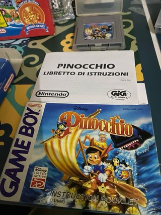 Pinocchio Game Boy Nintendo