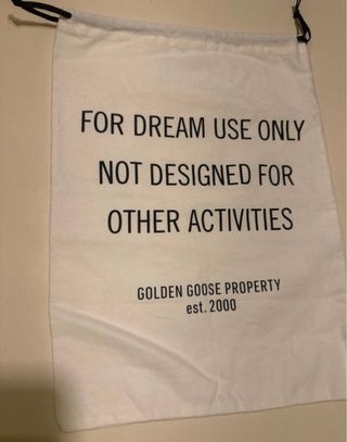 Bolsa guardapolvo Golden Goose de tela