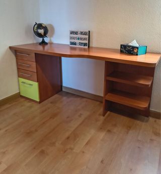 Cama nido con cajón y escritorio