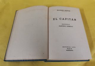 Novela de aventuras EL CAPITAN de Edouard Peisson