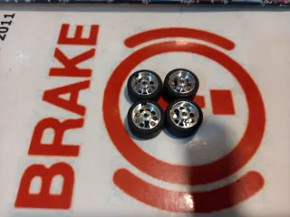 4 Llantas Aluminio Scaleauto