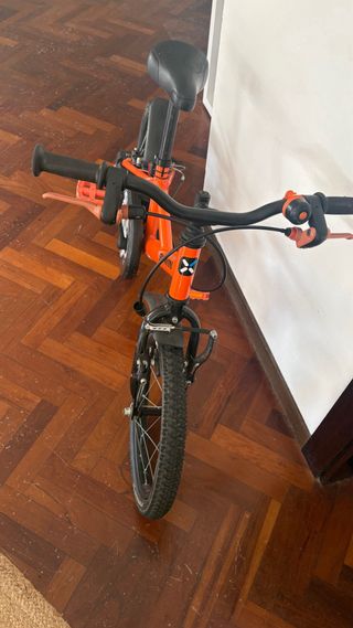 Bicicleta infantil B'TWIN 16 arancione