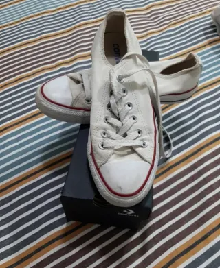 Zapatillas Converse Blancas Talla 37.5