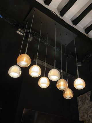 Lámparas de diseño oro y plata