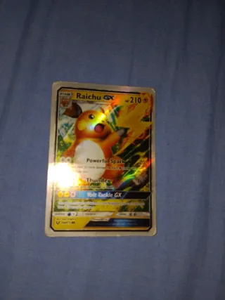 Carta Pokémon Raichu GX