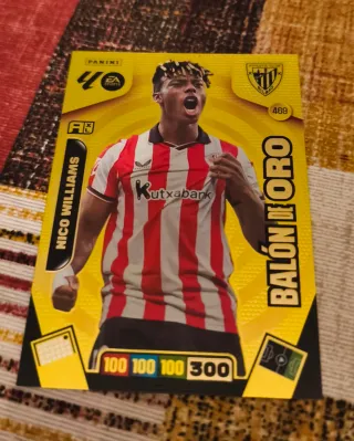 Carta Balón de Oro Nico Williams 469
