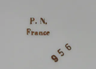 Vajilla porcelana francesa P.N. France – 44 pzas.