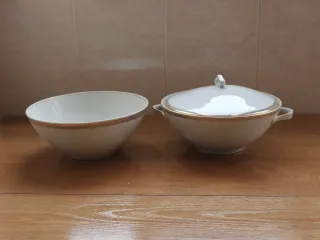 Vajilla porcelana francesa P.N. France – 44 pzas.