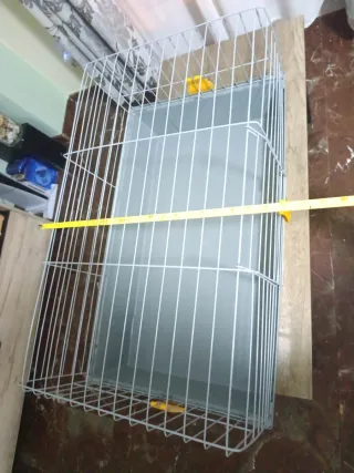 Jaula cobaya casi nueva