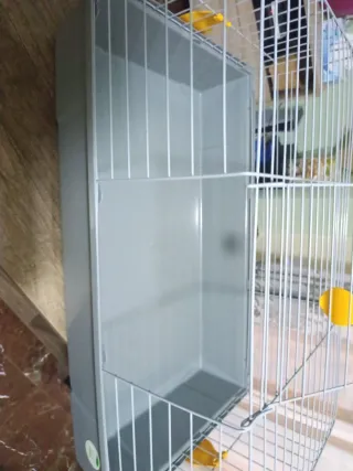 Jaula cobaya casi nueva