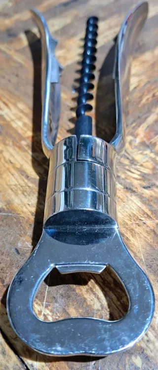 Cavatappi in metallo cromato