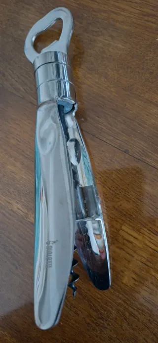 Cavatappi in metallo cromato