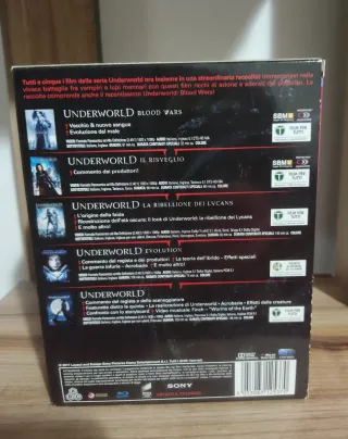 Underworld Collezione Completa 5 Film Blu-ray