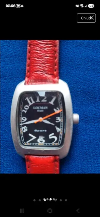Orologio Locman da polso con cinturino originale