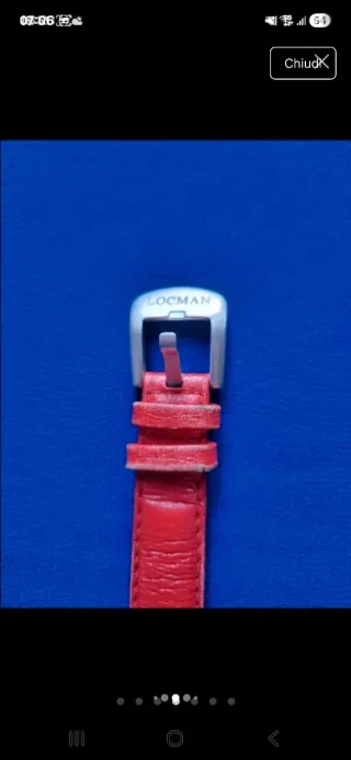 Orologio Locman da polso con cinturino originale