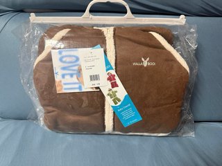 Tuta neonato WALLA BOO! 6-12 mesi marrone