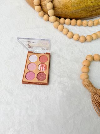 Lote paletas de sombras tonos cálidos