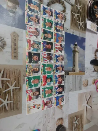 Colección cromos fútbol antiguo