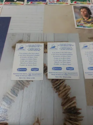 Colección cromos fútbol antiguo