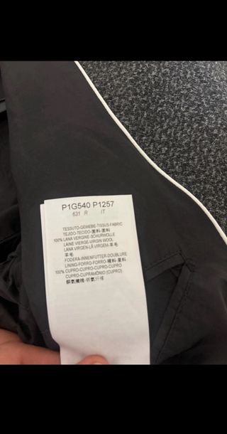 Giacca Emporio Armani Grigia