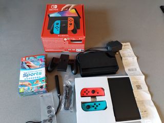 Nintendo Switch OLED + Nintendo Switch Sports