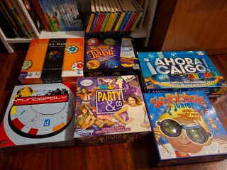 Lote de 5 juegos de mesa