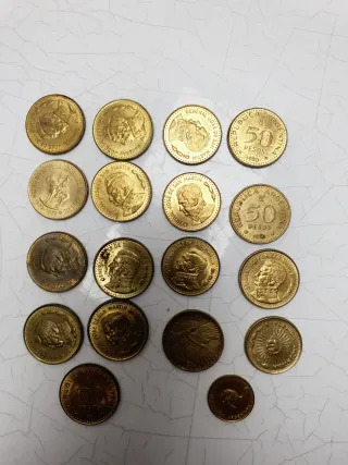 Lote 20 Monedas Pesos Argentinos