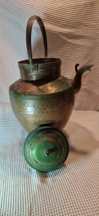 Grande Bricco vintage rame e ottone