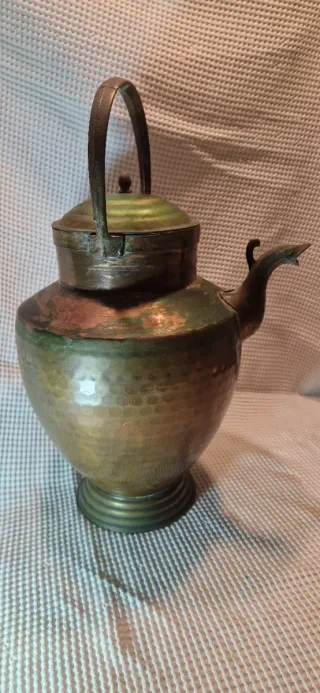 Grande Bricco vintage rame e ottone