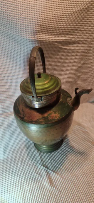 Grande Bricco vintage rame e ottone