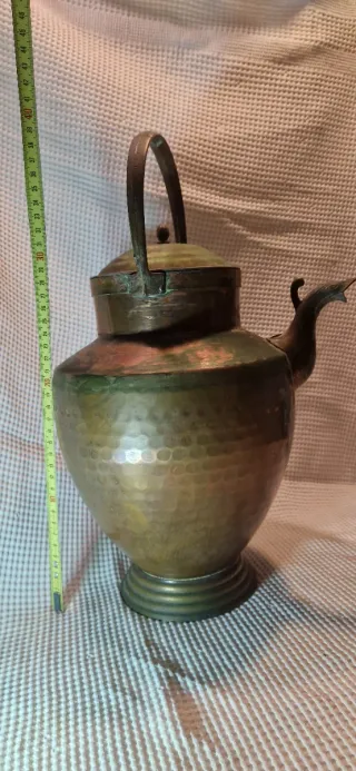 Grande Bricco vintage rame e ottone