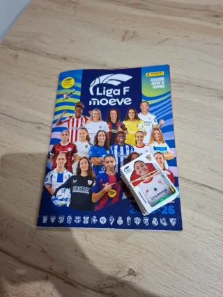 Colección cromos Liga F 2025-2026 cartas liga feme