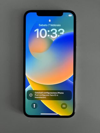 Apple iPhone X Argento