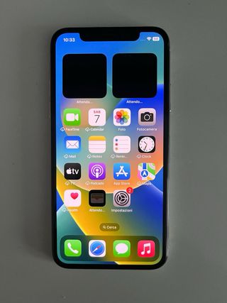Apple iPhone X Argento