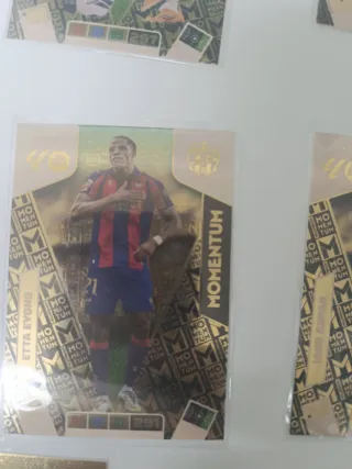 Lote 3 Cromos Panini Momentum Adrenalyn