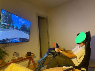 Cockpit Simulador Carreras Orecas