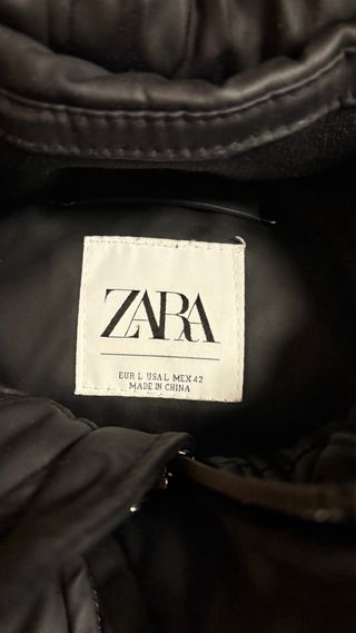 Cazadora acolchada Zara Talla L