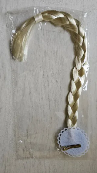 Trenza Frozen Disfraz Elsa