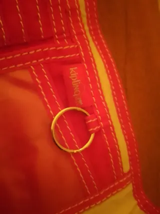 Portafoglio Kipling tessuto fucsia