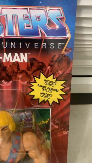 Figura He-Man Masters of the Universe