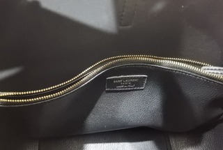 Bolso YSL Hobo mediano negro, original con factura